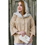 شومیز شنل راه راه - مانتو پاتریس رشت