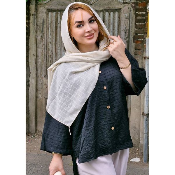 شومیز شنل راه راه - مانتو پاتریس رشت