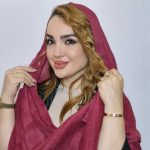 شال پلیسه رنگی