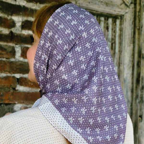 مینی اسکارف پاپیون توپی