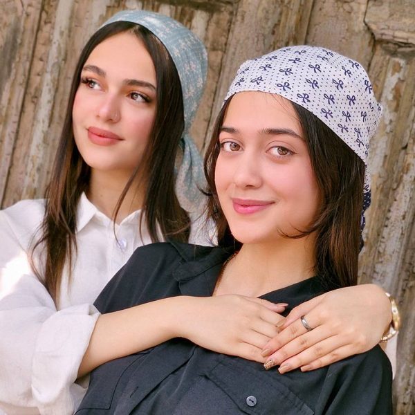 مینی اسکارف پاپیون توپی