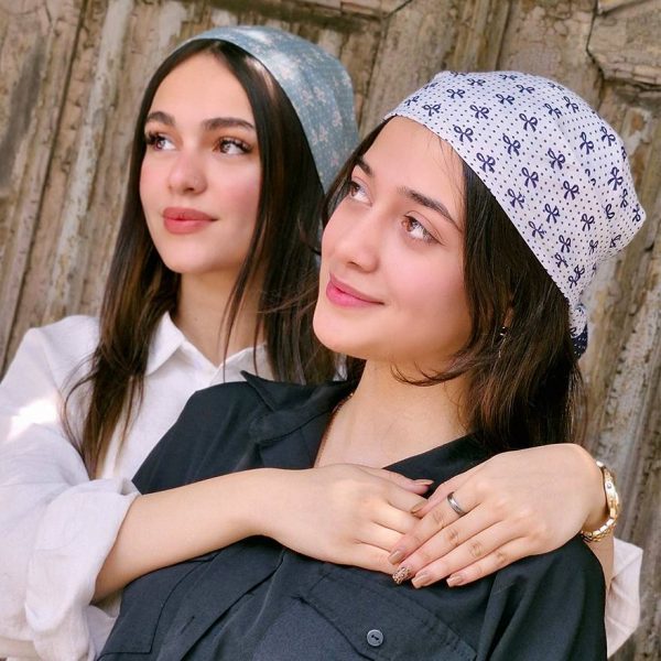 مینی اسکارف پاپیون توپی