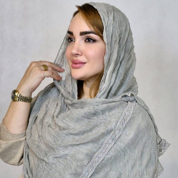 شال لبه گیپوری پلیسه