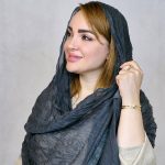 شال لبه گیپوری پلیسه