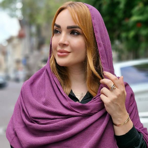 شال برشکا منگوله دار