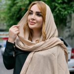 شال برشکا منگوله دار
