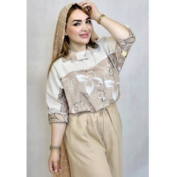 مانتو لینن ترکیبی