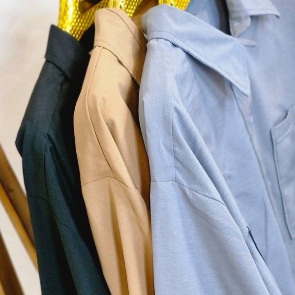 شومیز پوپلین جلوبسته