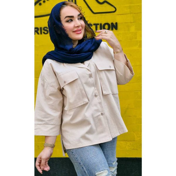 مانتو لینن دو جیب - مانتو پاتریس رشت