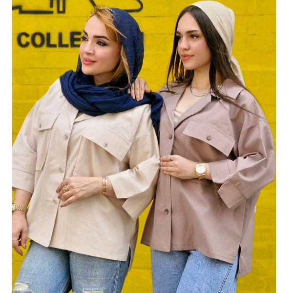 مانتو لینن دو جیب - مانتو پاتریس رشت