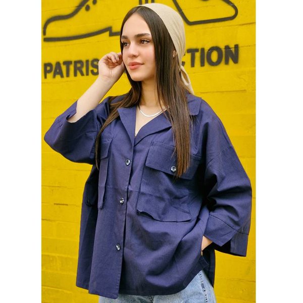 مانتو لینن دو جیب - مانتو پاتریس رشت