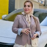 مانتو کتی آستین راه راه لینن