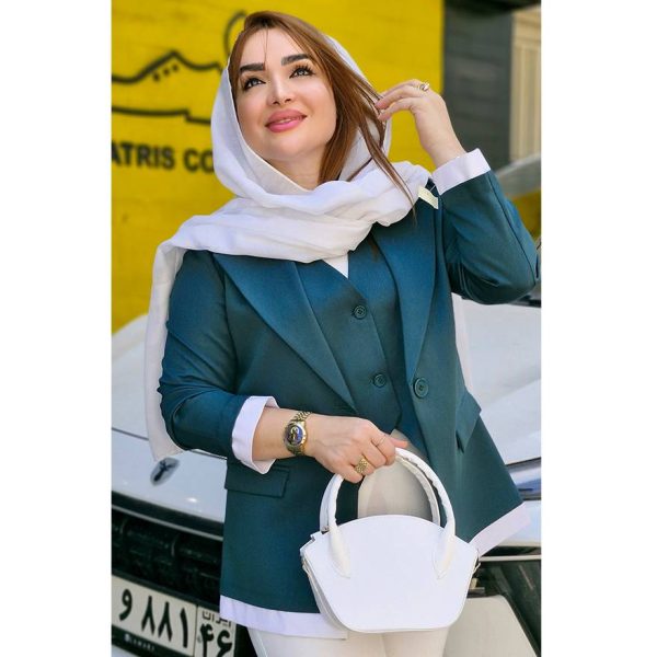 77700236-5 ست کت و ژیله کجراه - مانتو پاتریس رشت