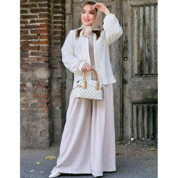 ست کت شلوار مغزی دوزی - مانتو پاتریس رشت