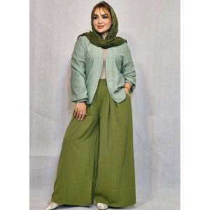 ست کت شلوار مغزی دوزی - مانتو پاتریس رشت