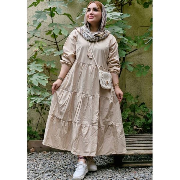 پیراهن لینن طبقه ای - مانتو پاتریس رشت