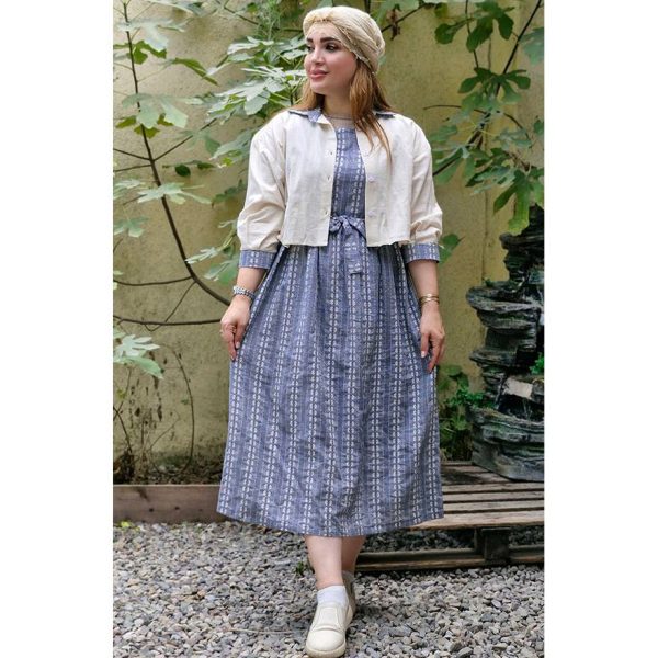 ست کت سارافون لینن طرحدار