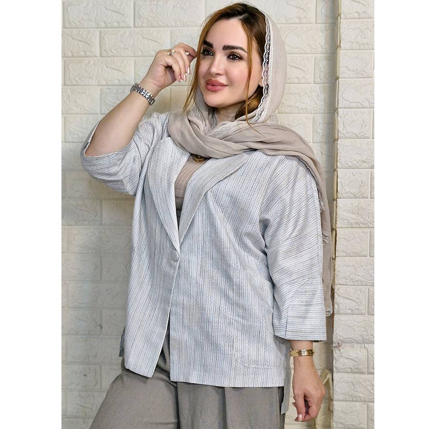 کت لینن اسلش ملینا- مانتو پاتریس رشت
