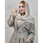 مانتو شانتون بلند کمر کش