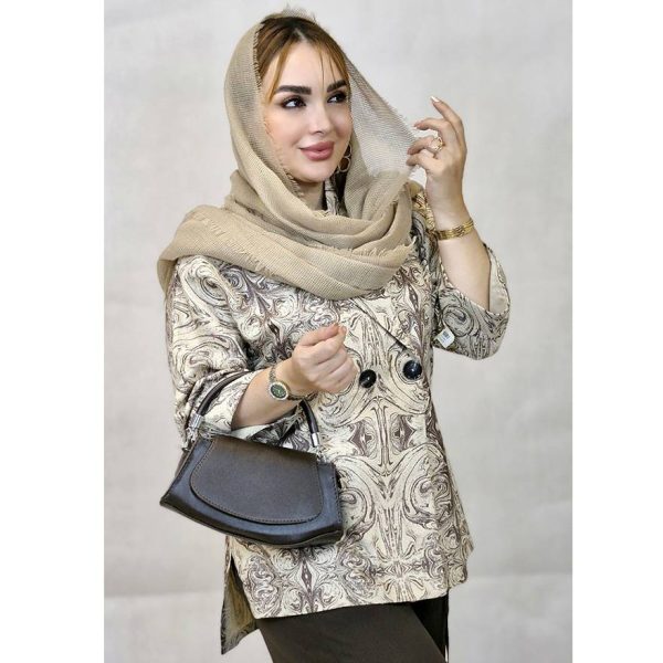 کت 2 دکمه طرحدار - مانتو پاتریس رشت