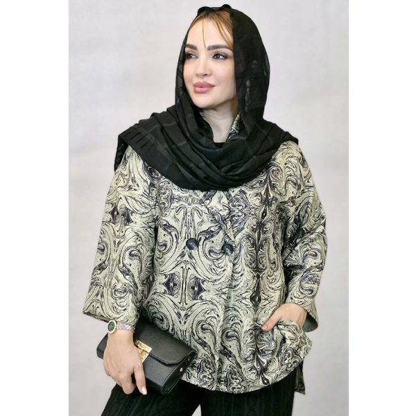 کت 2 دکمه طرحدار - مانتو پاتریس رشت