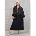 ست کت دامن صوفیا مشکی