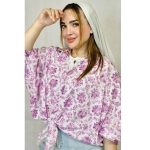 شومیز بوگاتی گلدار -