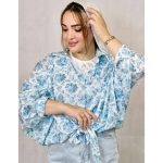 شومیز بوگاتی گلدار -