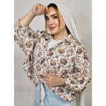شومیز بوگاتی گلدار - مانتو پاتریس رشت