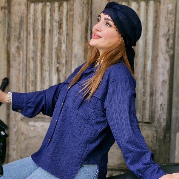 شومیز پفکی دو جیب - مانتو پاتریس رشت