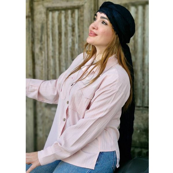 شومیز پفکی دو جیب - مانتو پاتریس رشت