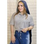 شومیز کراپ راه راه