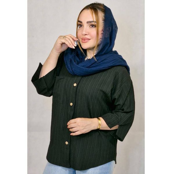 شومیز کراش تک جیب - مانتو پاتریس رشت