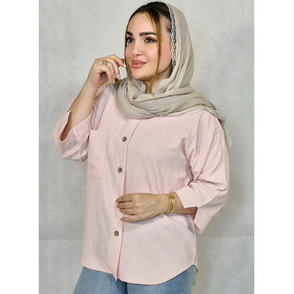 شومیز کراش تک جیب - مانتو پاتریس رشت