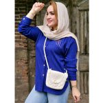 مانتو کراش بغل دکمه