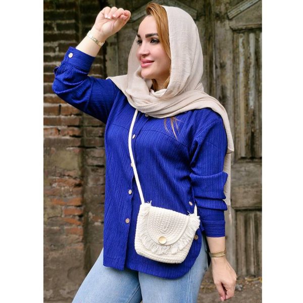 مانتو کراش بغل دکمه