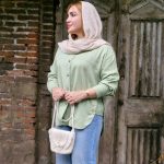 مانتو کراش بغل دکمه