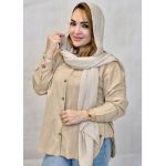 مانتو کراش بغل دکمه - مانتو پاتریس رشت