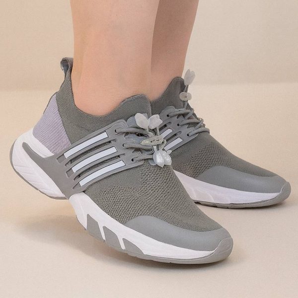 کتونی بافت آدیداس طوسی - مانتو پاتریس رشت