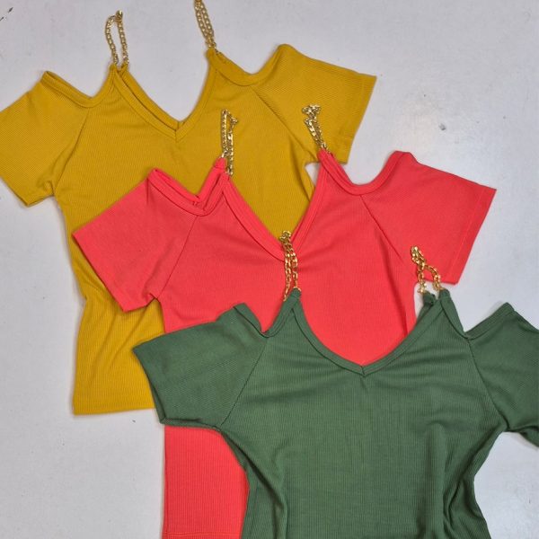 تیشرت بند زنجیری - مانتو پاتریس رشت