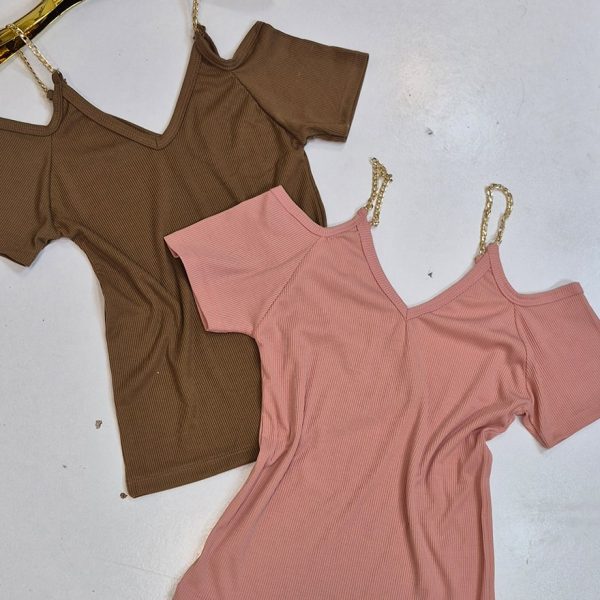 تیشرت بند زنجیری - مانتو پاتریس رشت