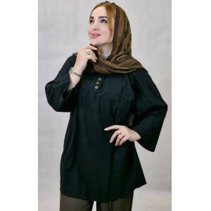 تونیک لینن 3 دکمه - مانتو پاتریس رشت
