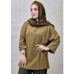 تونیک لینن 3 دکمه - مانتو پاتریس رشت