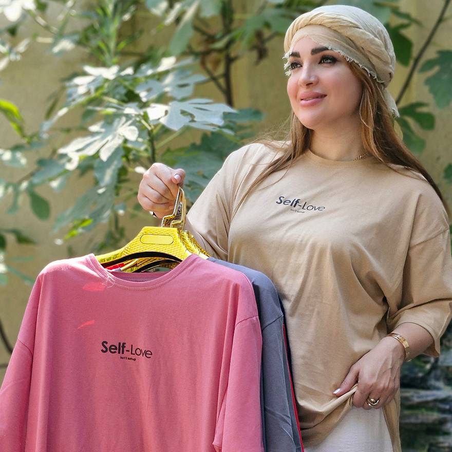 تیشرت لانگ سلف لاو - مانتو پاتریس رشت