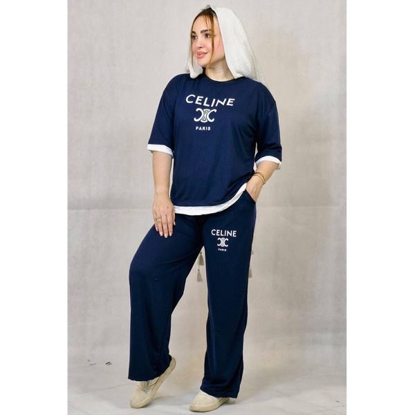 32300410-3 ست تیشرت شلوار سلین