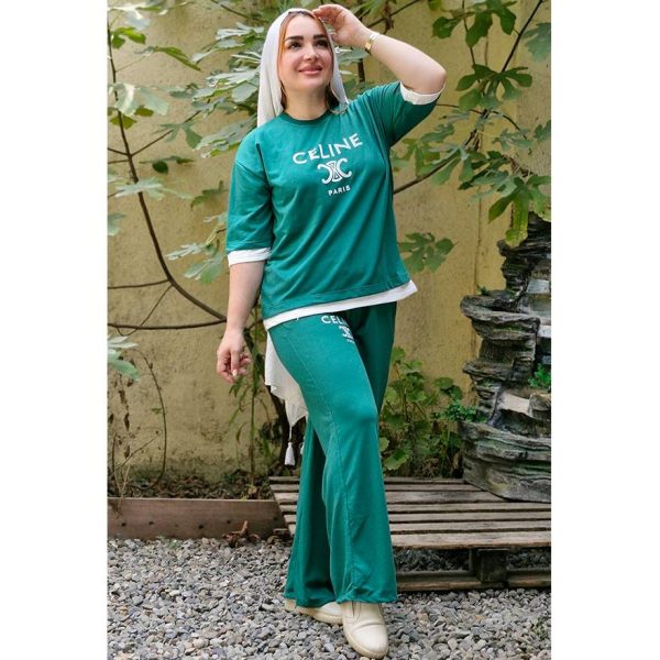 ست تیشرت شلوار سلین