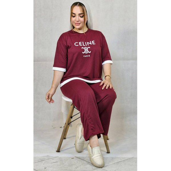 ست تیشرت شلوار سلین