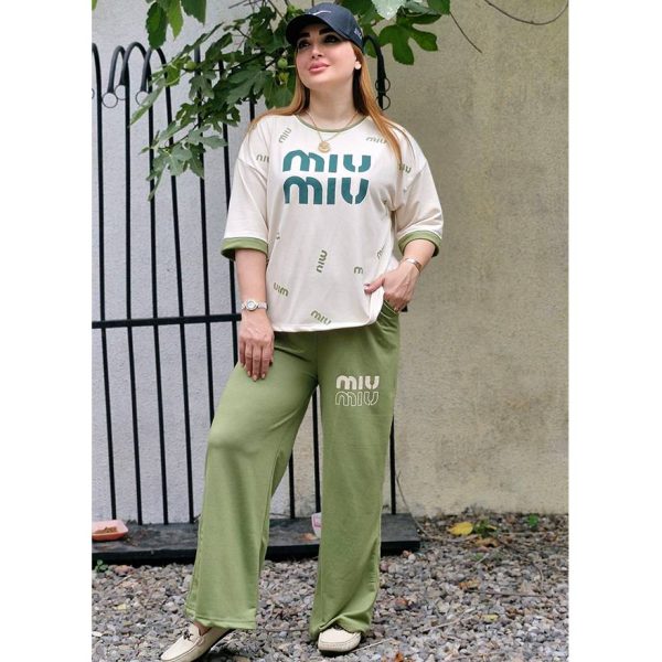 ست تیشرت شلوار میو میو - مانتو پاتریس رشت