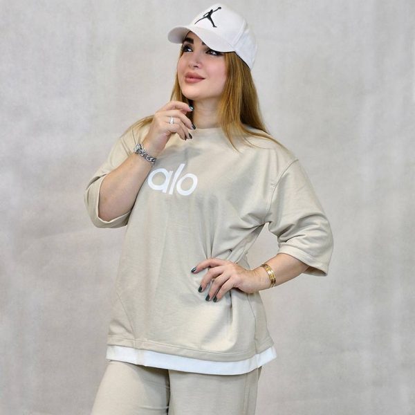 ست تیشرت شلوار الو - مانتو پاتریس رشت