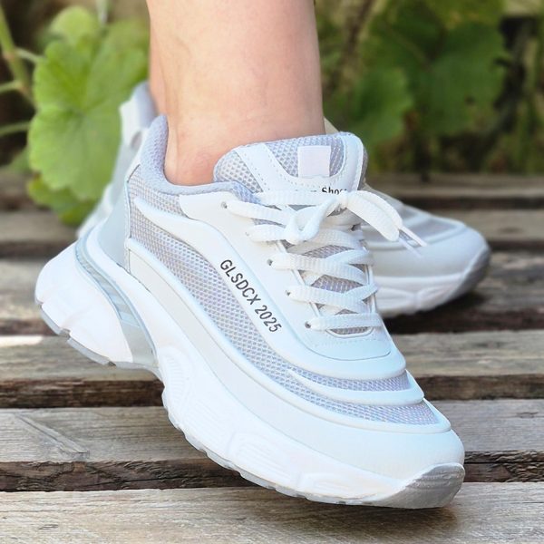 کتونی سفید طوسی - مانتو پاتریس رشت